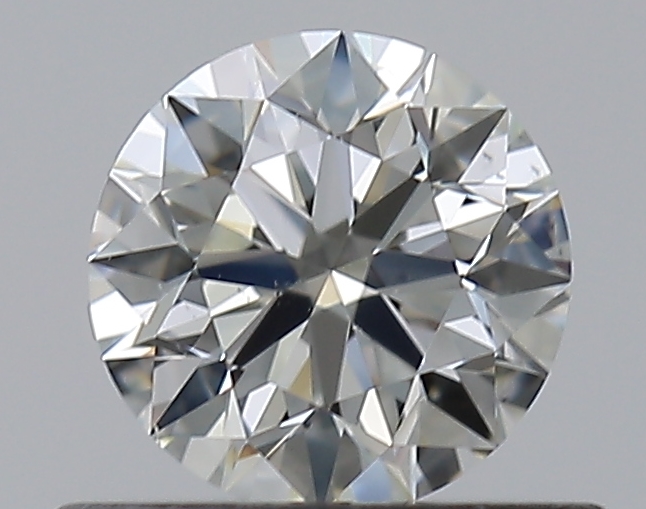 0.51 CaratJ-SI1 EX Cut Round Diamond