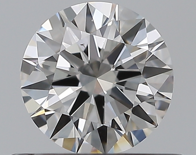 0.5 CaratG-VS2 EX Cut Round Diamond