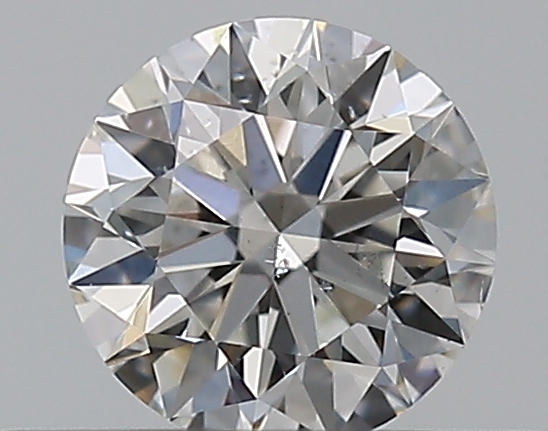 0.31 CaratF-SI1 EX Cut Round Diamond