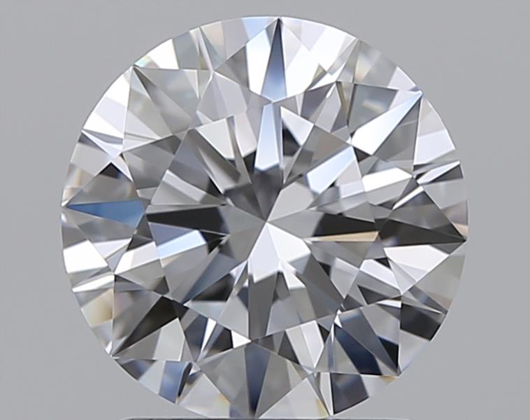 1.51 CaratD-IF EX Cut Round Diamond