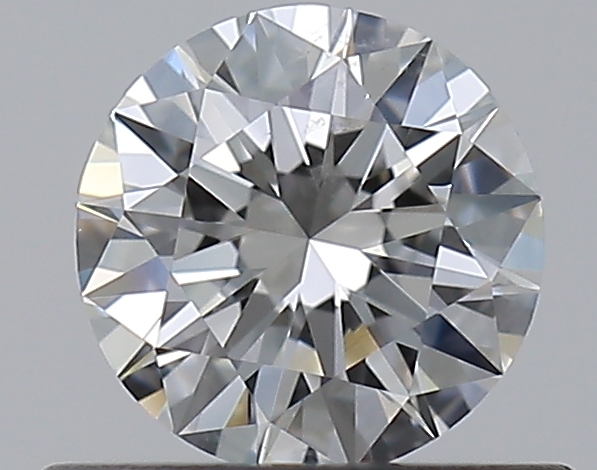 0.5 CaratF-SI2 EX Cut Round Diamond