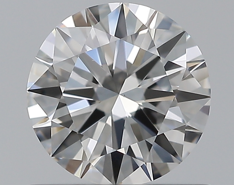 0.7 CaratF-VS1 EX Cut Round Diamond