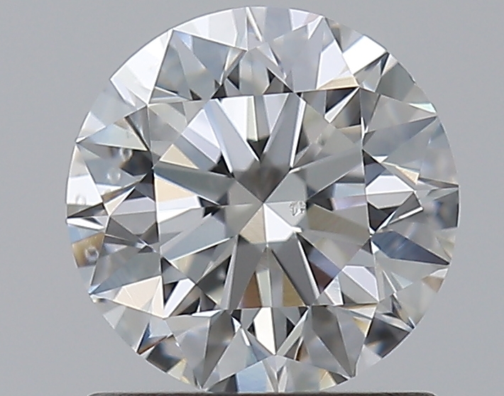 1.08 CaratF-SI1 EX Cut Round Diamond