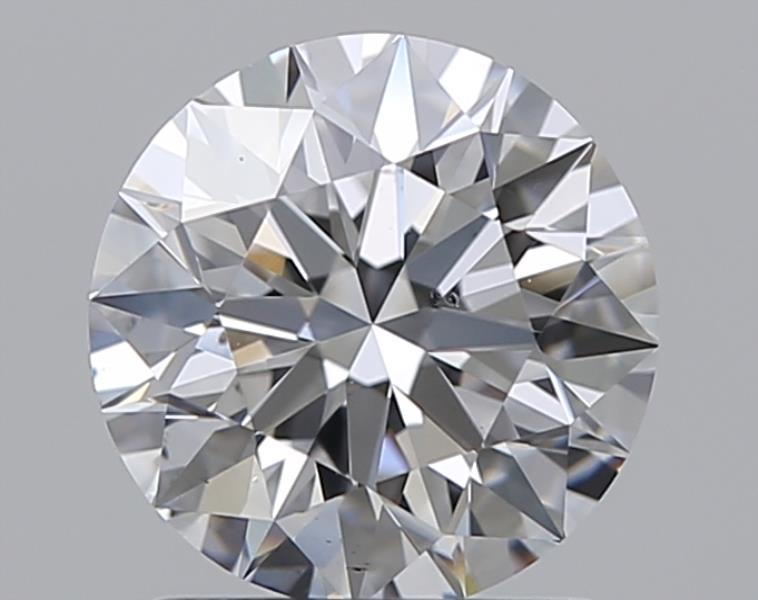 1.2 CaratD-VS2 EX Cut Round Diamond