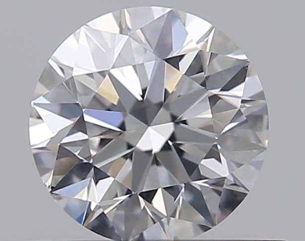 0.5 CaratD-VS2 EX Cut Round Diamond