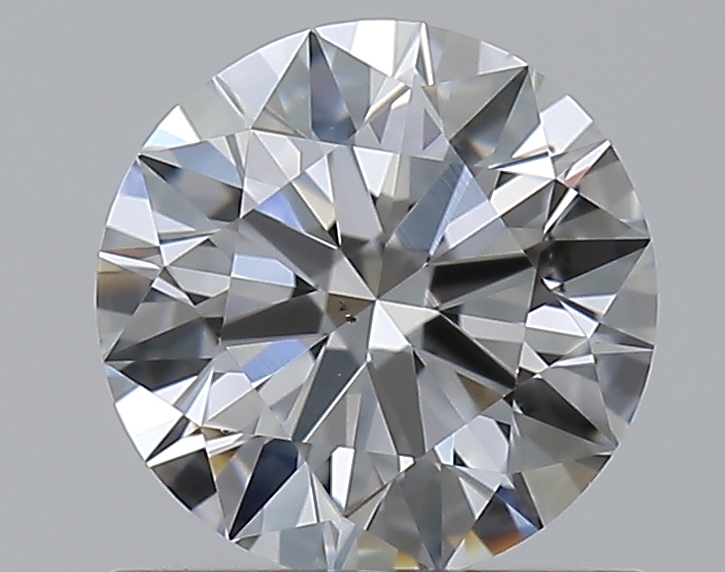 0.8 CaratE-VS2 EX Cut Round Diamond