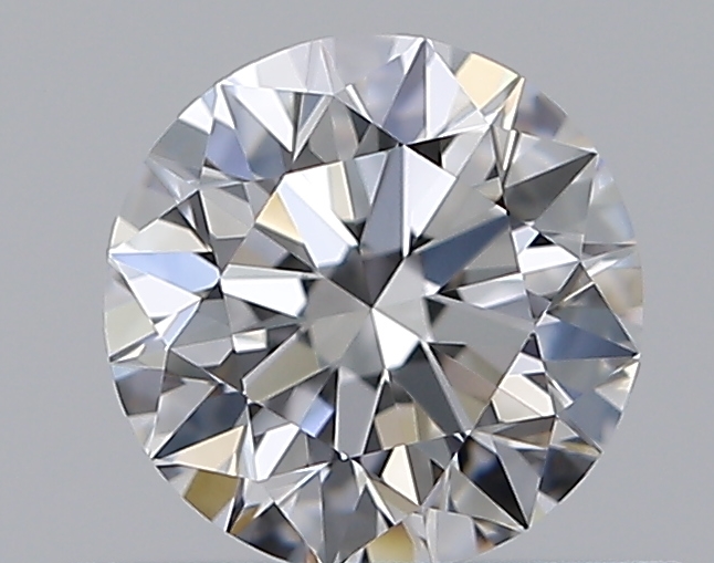 0.5 CaratD-VVS1 EX Cut Round Diamond