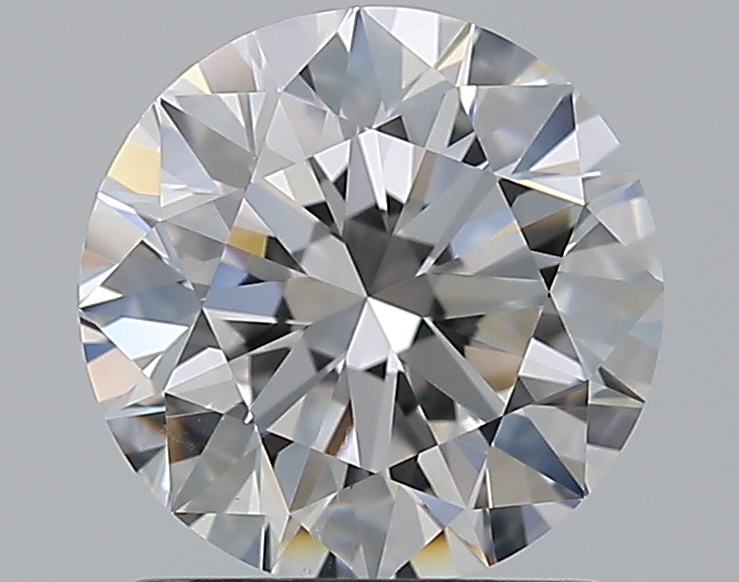 1.5 CaratE-VS2 EX Cut Round Diamond
