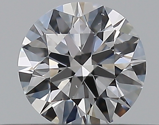 0.31 CaratD-SI1 EX Cut Round Diamond