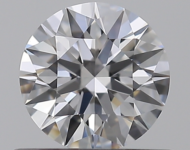 0.5 CaratD-VVS2 EX Cut Round Diamond