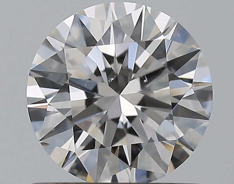 0.9 CaratE-SI1 EX Cut Round Diamond