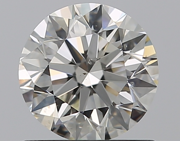 0.9 CaratJ-SI1 EX Cut Round Diamond