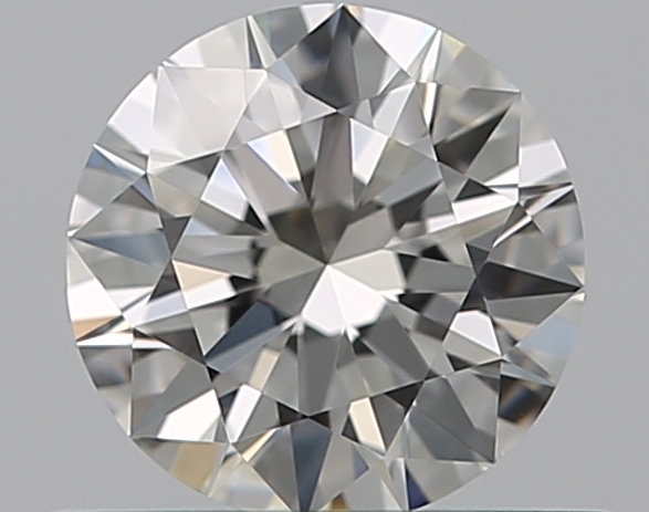 0.53 CaratH-VVS1 EX Cut Round Diamond