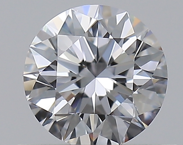 0.5 CaratD-VVS2 EX Cut Round Diamond