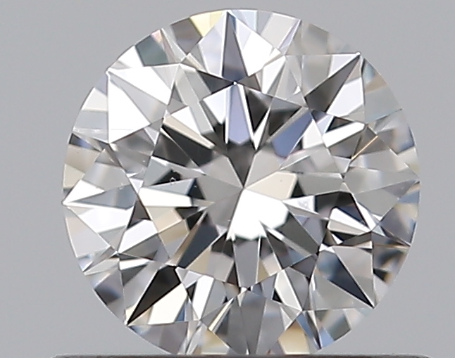 0.5 CaratD-VS2 EX Cut Round Diamond
