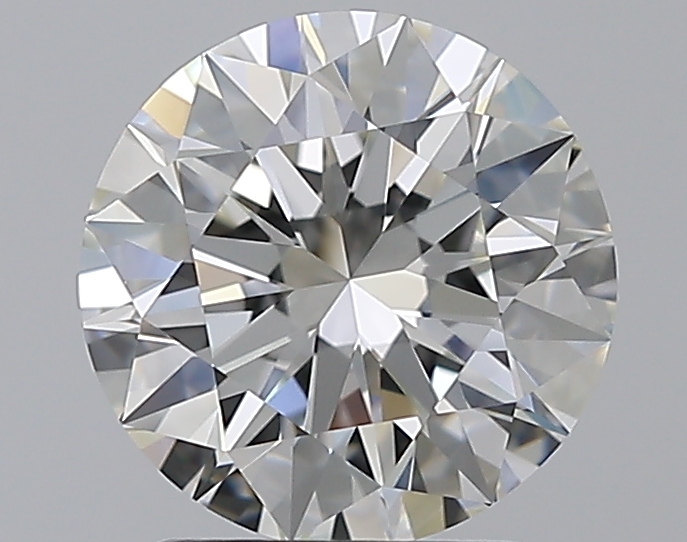 2.01 CaratH-VVS1 EX Cut Round Diamond