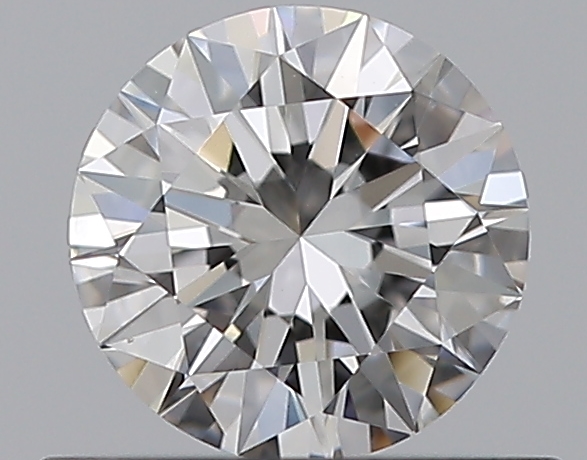 0.5 CaratF-SI1 EX Cut Round Diamond