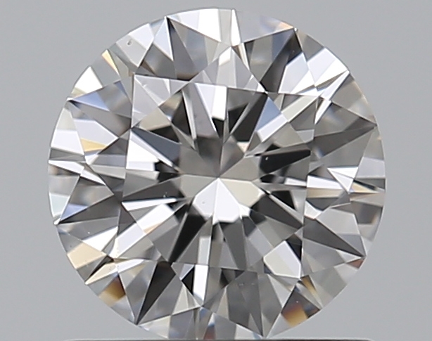 0.7 CaratE-VS2 EX Cut Round Diamond