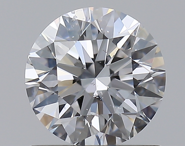 0.9 CaratD-SI1 EX Cut Round Diamond