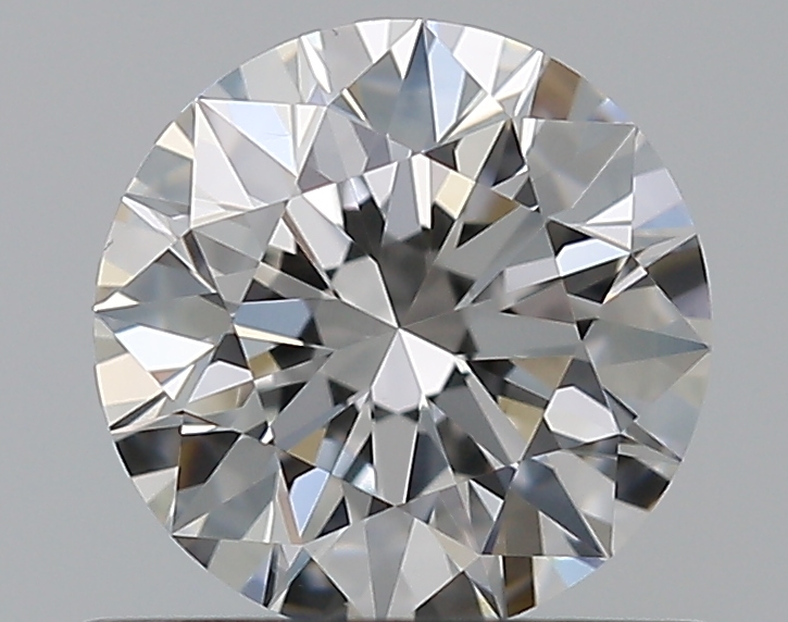 0.7 CaratE-VS1 EX Cut Round Diamond