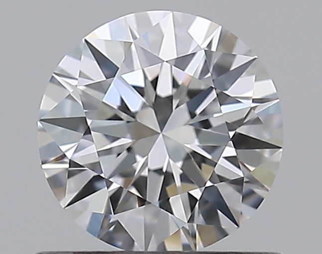 0.6 CaratE-VVS1 EX Cut Round Diamond