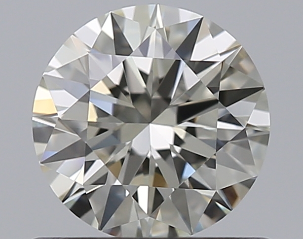 0.59 CaratK-VVS1 EX Cut Round Diamond