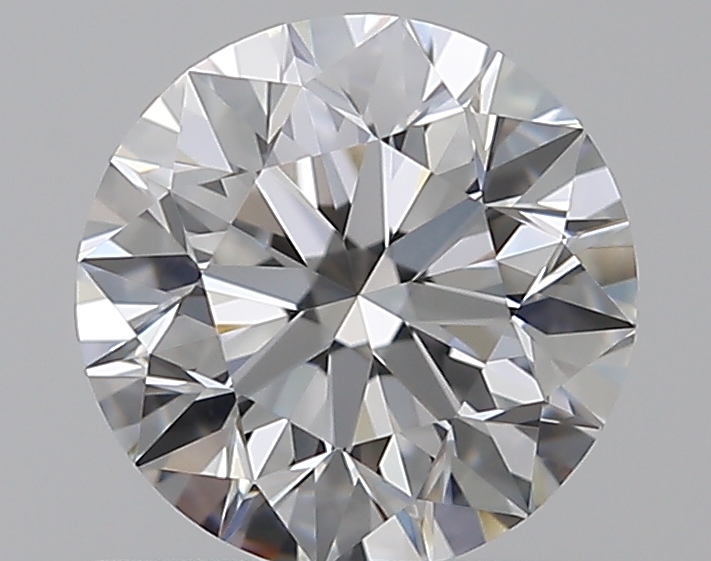 0.7 CaratE-VS2 EX Cut Round Diamond