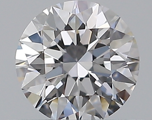 0.39 CaratD-VVS2 EX Cut Round Diamond