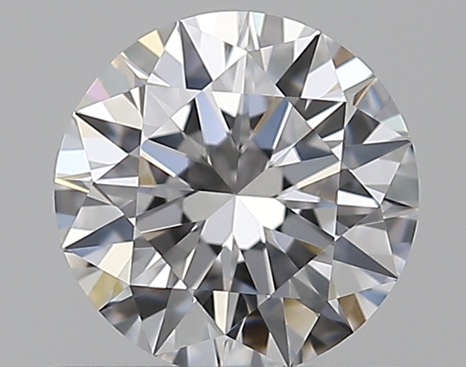 0.5 CaratD-VVS2 EX Cut Round Diamond