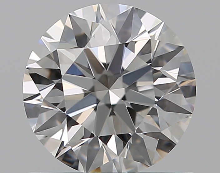 0.8 CaratF-VS1 EX Cut Round Diamond