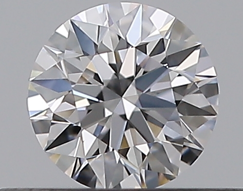 0.31 CaratD-VVS1 EX Cut Round Diamond