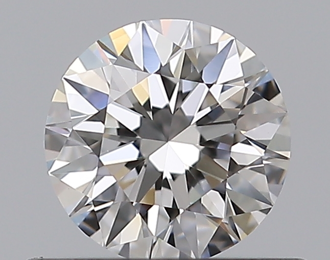0.5 CaratE-VVS2 EX Cut Round Diamond