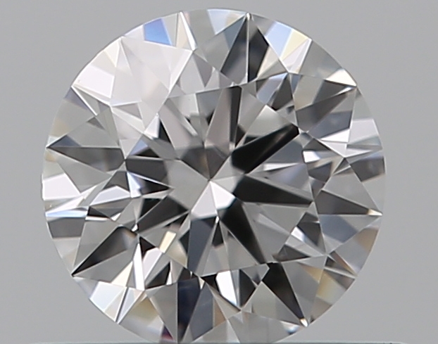 0.5 CaratD-VS2 EX Cut Round Diamond