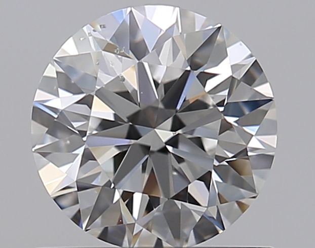 0.81 CaratF-SI2 EX Cut Round Diamond