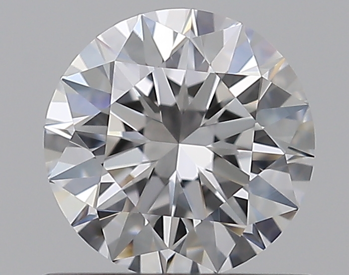 0.62 CaratD-VVS1 EX Cut Round Diamond