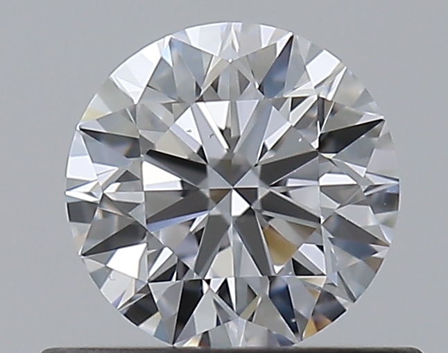 0.5 CaratD-VS2 EX Cut Round Diamond