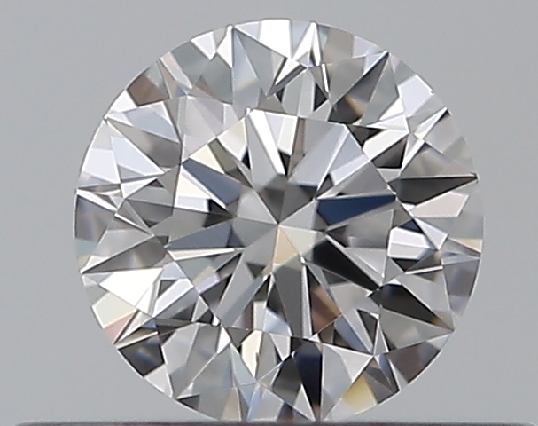 0.35 CaratD-VS2 EX Cut Round Diamond