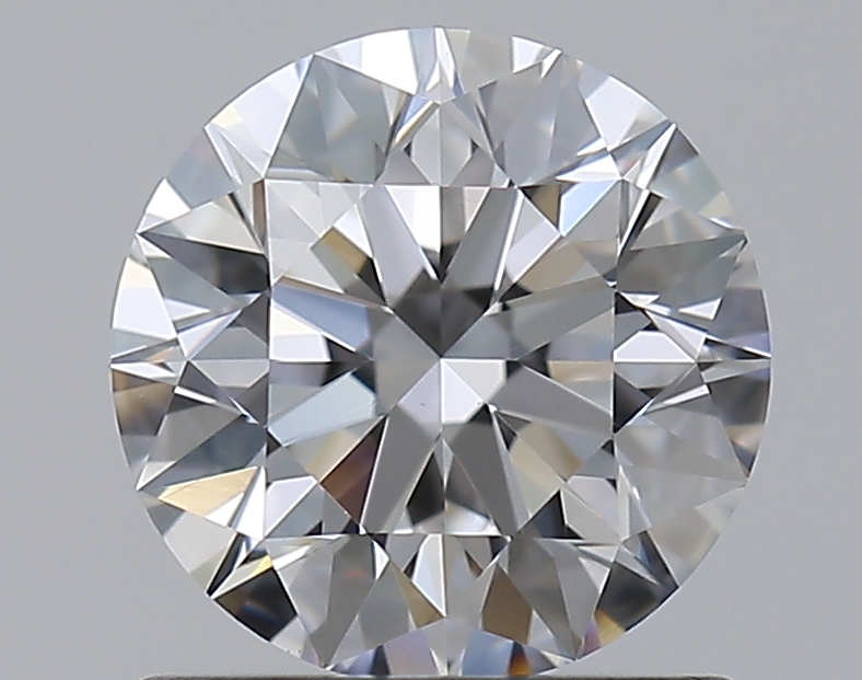 1.01 CaratE-VVS2 EX Cut Round Diamond