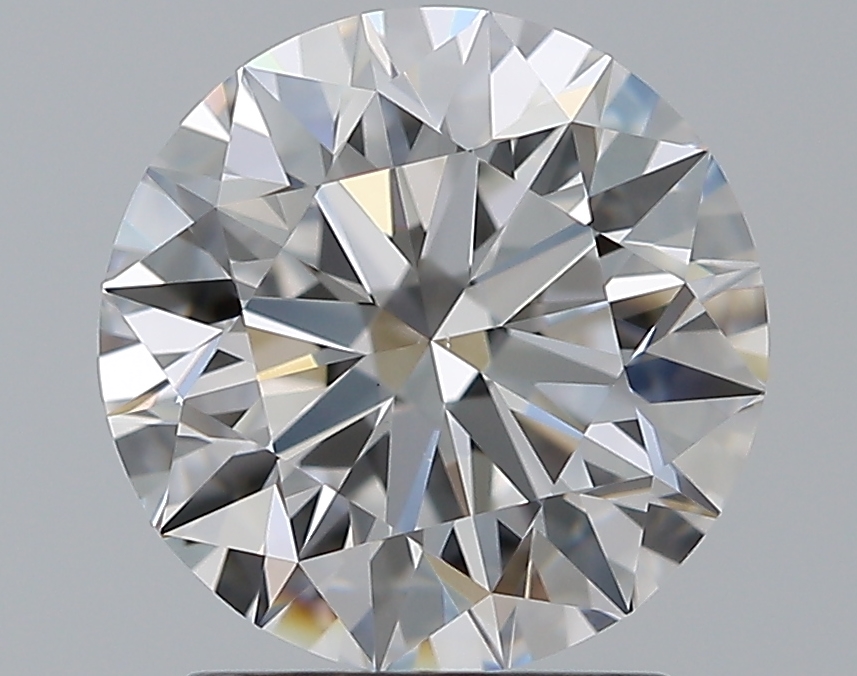 2.01 CaratE-VS1 EX Cut Round Diamond