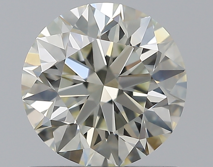 0.96 CaratK-VS1 EX Cut Round Diamond