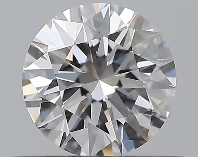 0.5 CaratD-IF EX Cut Round Diamond