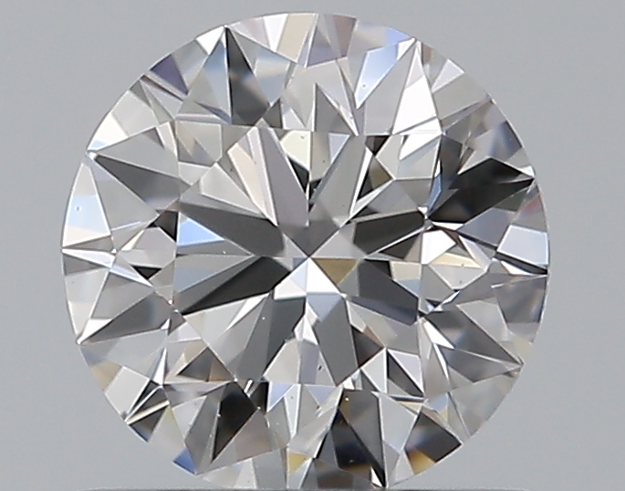 0.71 CaratE-VS2 EX Cut Round Diamond