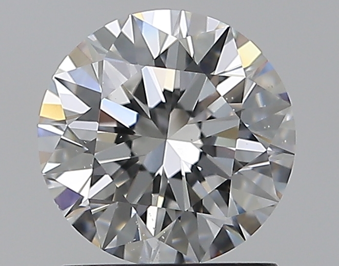 1.3 CaratE-SI1 EX Cut Round Diamond
