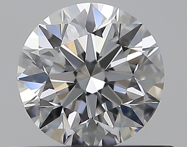 0.53 CaratD-IF EX Cut Round Diamond