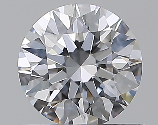 0.59 CaratD-VVS1 EX Cut Round Diamond