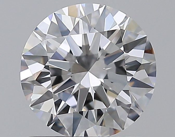 1 CaratD-VVS1 EX Cut Round Diamond