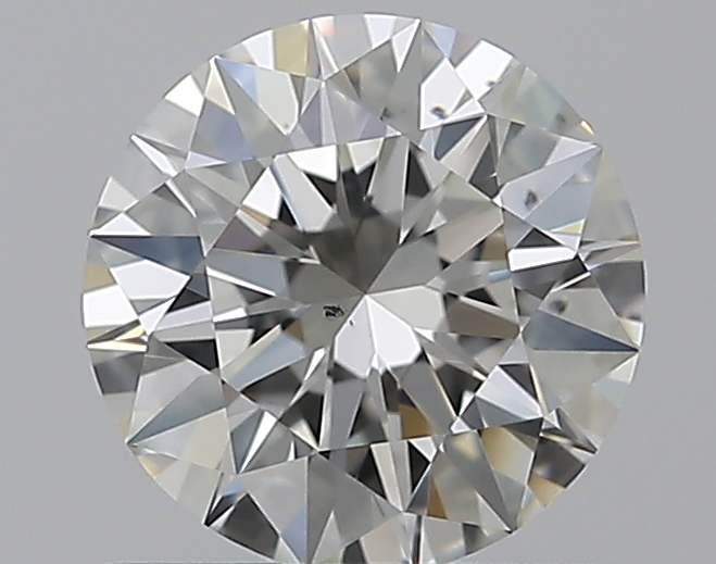 0.73 CaratJ-VS2 EX Cut Round Diamond