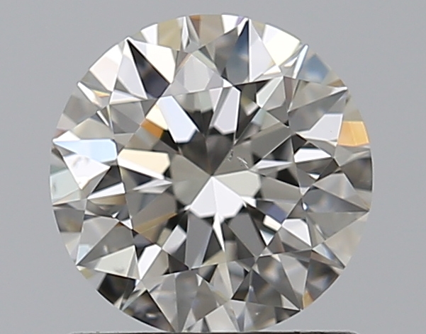 0.81 CaratI-SI1 EX Cut Round Diamond