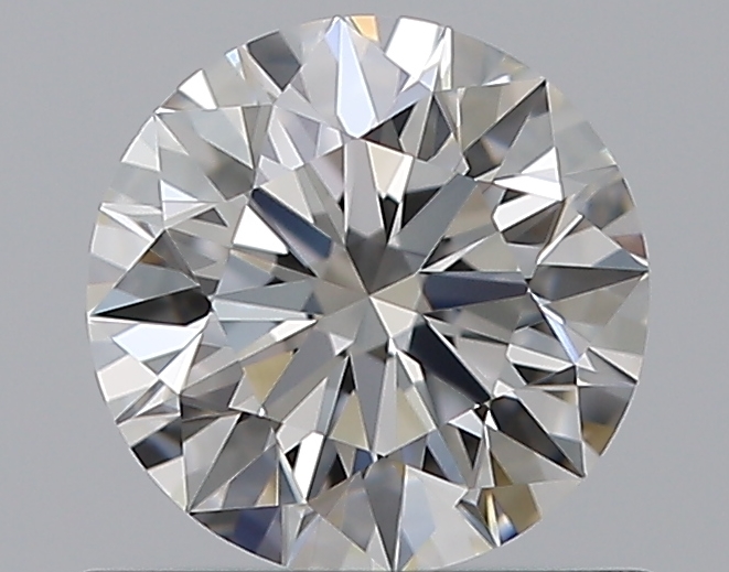 0.72 CaratF-VVS1 EX Cut Round Diamond