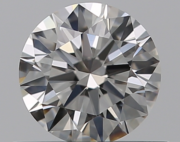 0.53 CaratG-VVS1 EX Cut Round Diamond